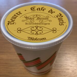 Café de Paris Butter hausgemacht von Peter Herren